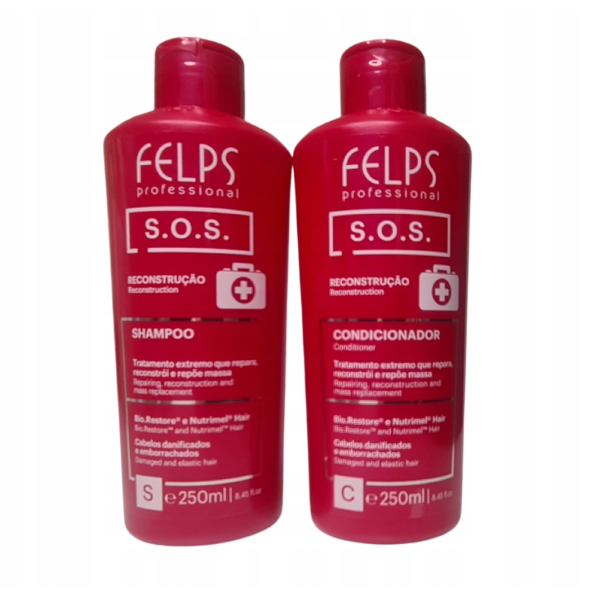 Felps SOS zestaw szampon 250ml + odżywka 250ml