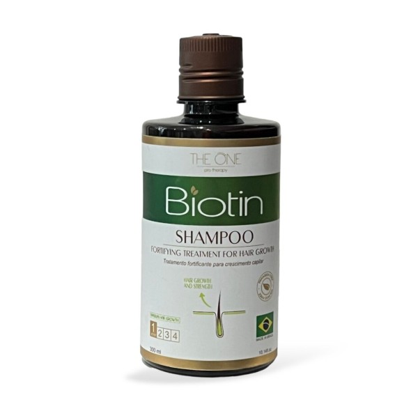 The One szampon z BIOTYNĄ na WZROST WŁOSÓW 300ML  WYSOKA JAKOŚĆ