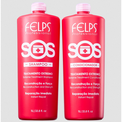 Felps SOS zestaw szampon 1000ml + odżywka 1000ml